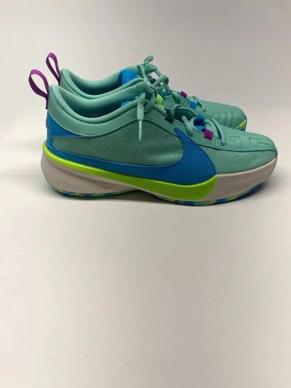 Nike Giannis Kids GS Freak 5 Basketball Shoes Size 6Y DZ4486 300